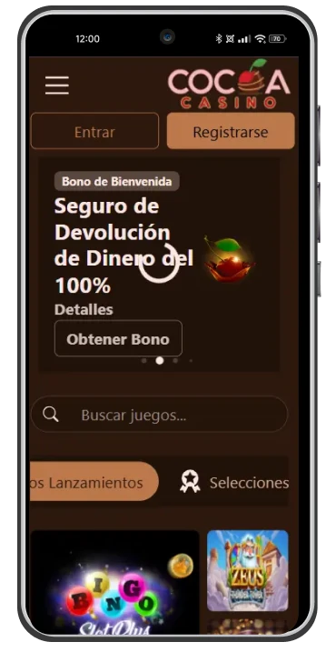 cocoa casino movil